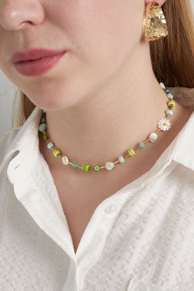 colorful necklace green oasis - green  h5 Picture2